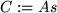 math formula