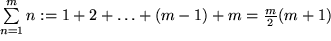 math formula