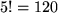 math formula