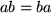 math formula