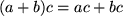 math formula