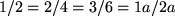 math formula