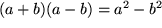 math formula