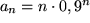 math formula