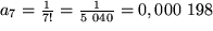 math formula