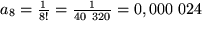 math formula