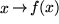math formula