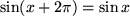 math formula