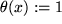 math formula