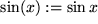 math formula