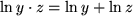 math formula
