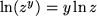 math formula