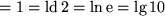 math formula