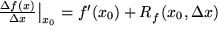 math formula