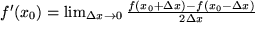math formula