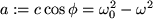 math formula