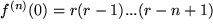 math formula