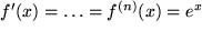 math formula