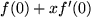 math formula