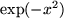 math formula