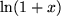math formula