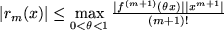 math formula