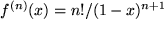 math formula