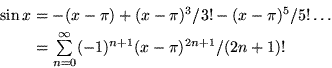 math formula