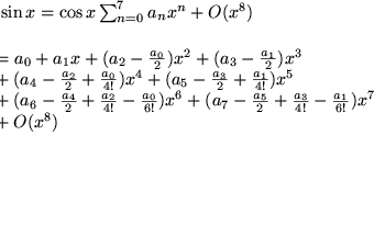 math formula