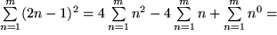 math formula