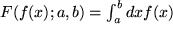 math formula