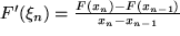 math formula