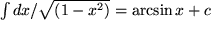 math formula