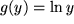math formula
