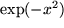 math formula