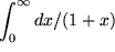math formula