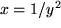 math formula