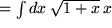 math formula