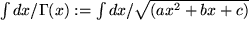 math formula