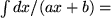 math formula