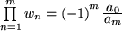 math formula