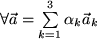 math formula