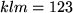 math formula