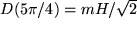 math formula